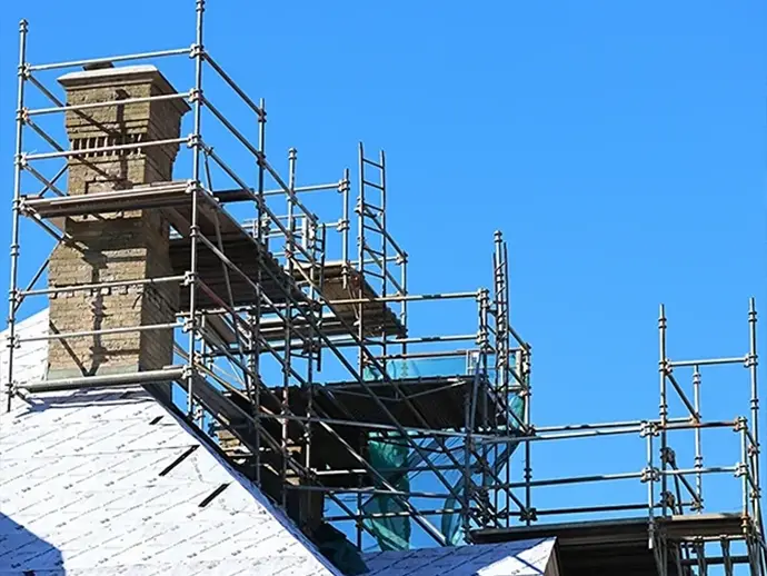 Schoorsteensteiger huren met transparante all-in prijs, inclusief montage, transport en demontage